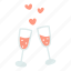date, romantic, wine, drink, dinner 
