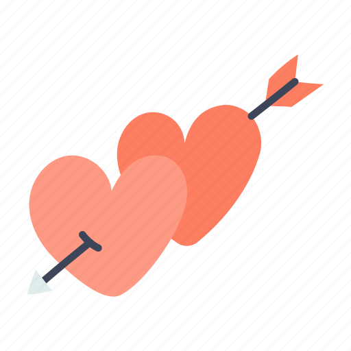 Heart, arrow, love, romantic, cupid icon - Download on Iconfinder