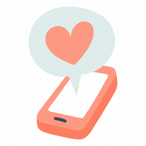 Message, love, heart, text, smartphone icon - Download on Iconfinder