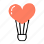 balloon, love, heart, valentine, romance 