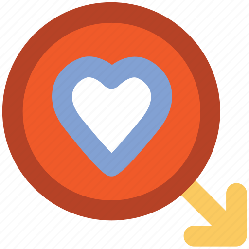 Affection, boyfriend, husband, in love, love sign, lover, male heart icon - Download on Iconfinder