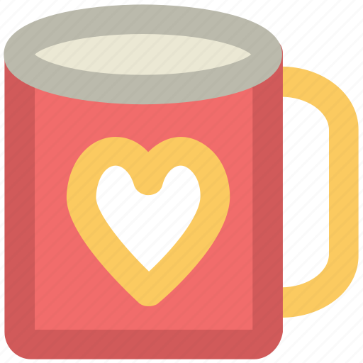 Coffee mug, feelings, friendship, heart symbol, in love, sentimental, valentine day icon - Download on Iconfinder