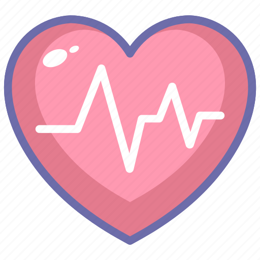 Heart, heart beat, love, valentine icon - Download on Iconfinder