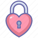heart, heart lock, lock, love, valentine