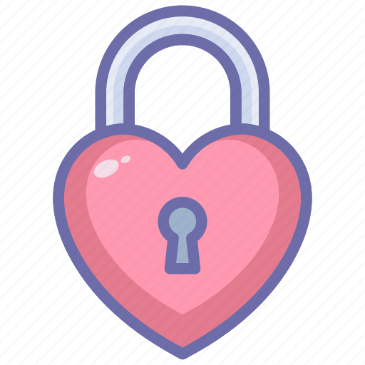 Heart, heart lock, lock, love, valentine icon - Download on Iconfinder