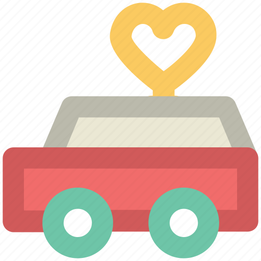 Carry van, gift, heart sign, love shipment, present, someone special, truck loading icon - Download on Iconfinder