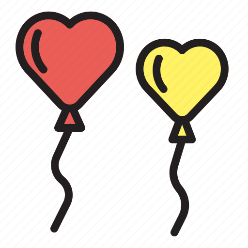 Balloon, love, romance, romantic, wedding icon - Download on Iconfinder