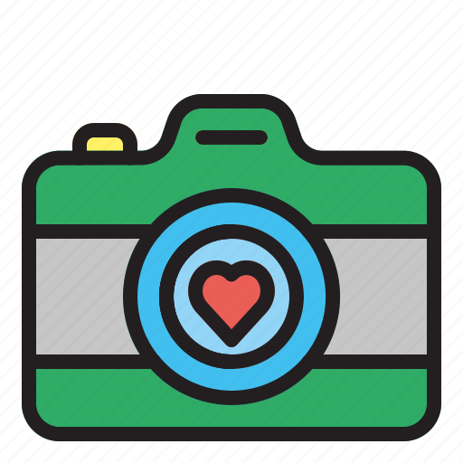 Camera, love, photography, romance, wedding icon - Download on Iconfinder