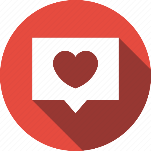 Bubble, chat, comment, hearts, love, message, valentine icon - Download on Iconfinder