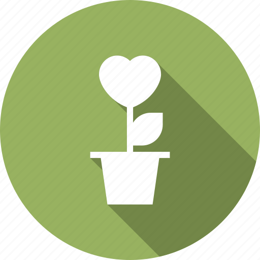 Concept, flowers, heart, love, plant, romantic icon - Download on Iconfinder
