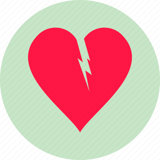 Breaking, heart, affecting, disappointment, heartbreak, suffering, unfortunate icon - Download on Iconfinder