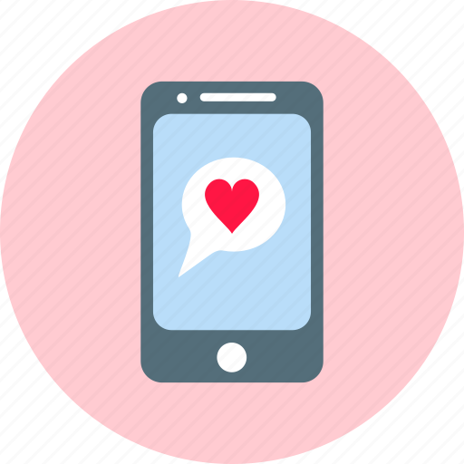 Sms, chat, communication, heart, love, message icon - Download on Iconfinder