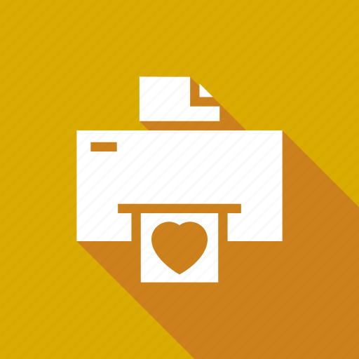 Device, electronic, fax, hear, letter, love, print icon - Download on Iconfinder