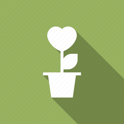 Concept, flowers, heart, love, plant, romantic icon - Download on Iconfinder