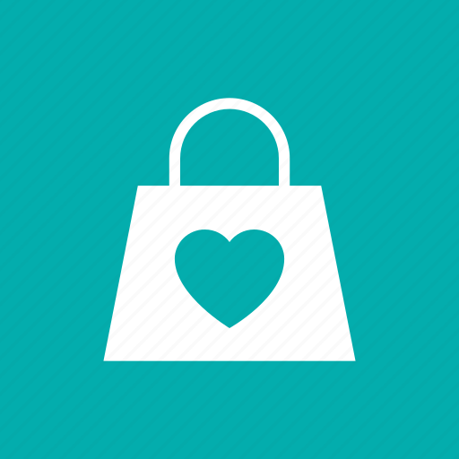 Accessory, bag, clothes, clothing, heart, love icon - Download on Iconfinder