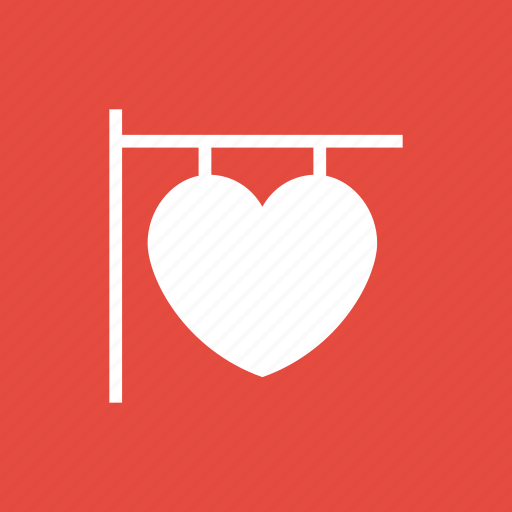 Board, hanging, love, romance, sign icon - Download on Iconfinder