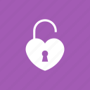 heart, key, lock, love, loving, security