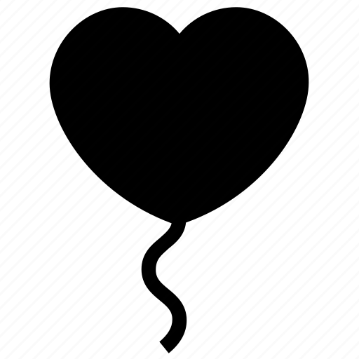 Baloon, celebrate, celebration, heart, love, romantic icon icon - Download on Iconfinder
