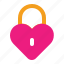 love, romantic, valentine, lock, locked, protection 