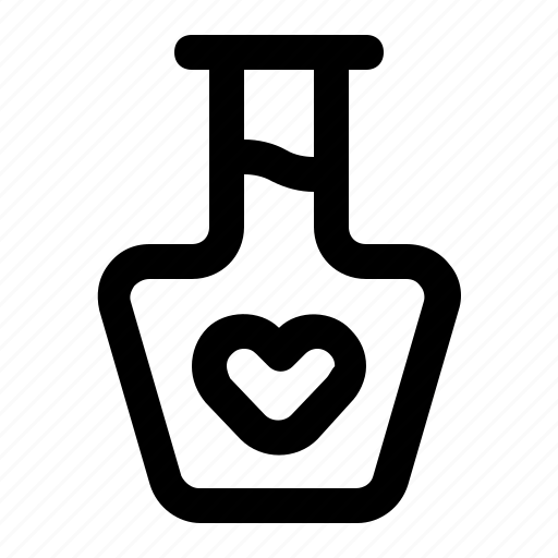 Love potion, love, potion, valentine, romantic, romance, heart icon - Download on Iconfinder