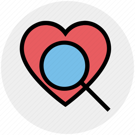 Find, heart, love, search, searching love, valentines icon - Download on Iconfinder