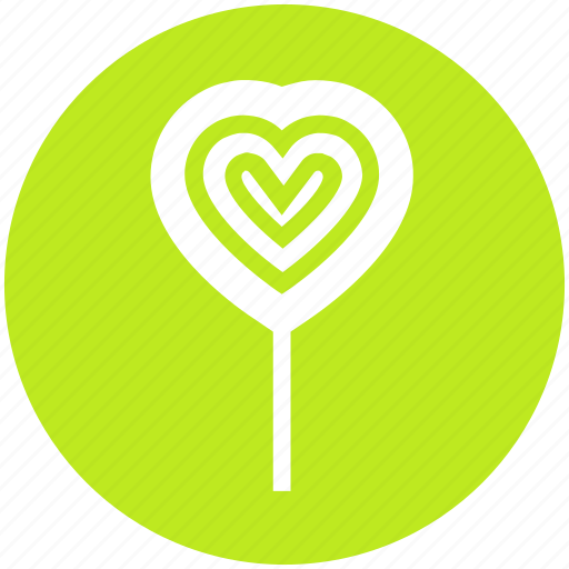 Candy, heart, lollypop, love, romantic, sweet, valentine icon - Download on Iconfinder