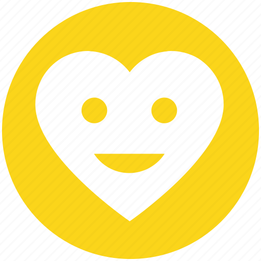 Face, happy, heart, love, romantic, smile, valentines icon - Download on Iconfinder