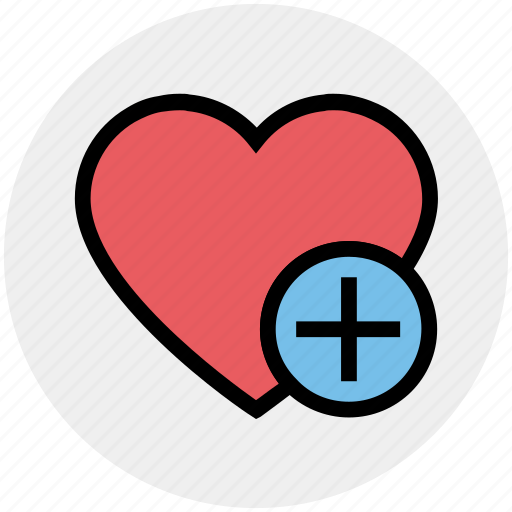Favorite, heart, love, plus, romantic, valentine, valentines icon - Download on Iconfinder