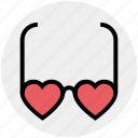 eyeglasses, glasses, heart glasses, love, style, sunglasses, valentine
