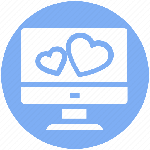 Display, heart, lcd, love, love sign, screen, screen heart icon - Download on Iconfinder