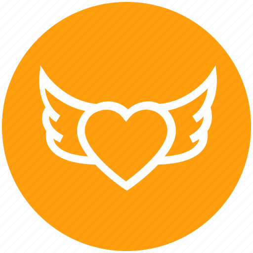 Fly, heart bird, heart shaped bird, love sign, romantic, valentine day, wings icon - Download on Iconfinder