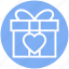 gift, gift box, heart, love, present, present box, wedding gift 