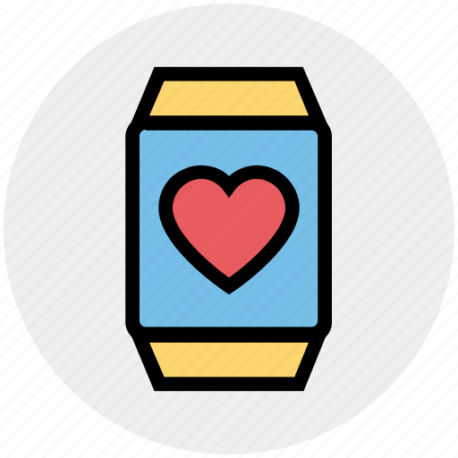 Apple, band, hand watch, health, heart, smart watch, watch icon - Download on Iconfinder