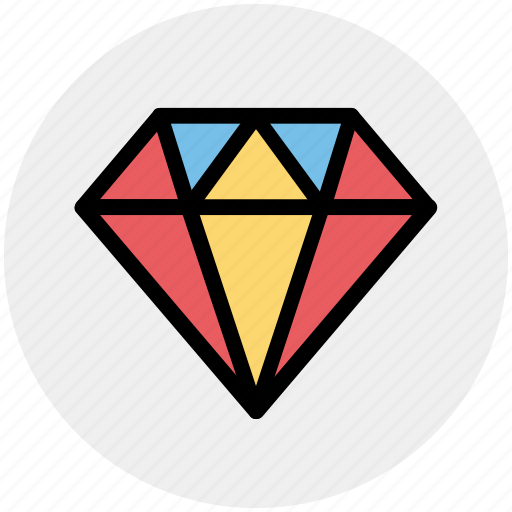 Brilliant, diamond, gem, gemstone, jewelry, luxury, ruby icon - Download on Iconfinder
