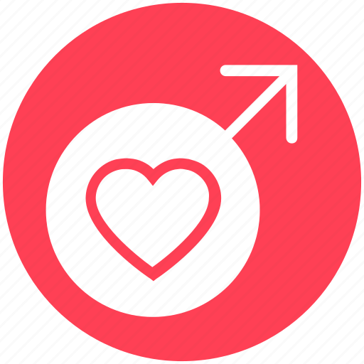Gender, heart, love, male, man, passion, sex icon - Download on Iconfinder