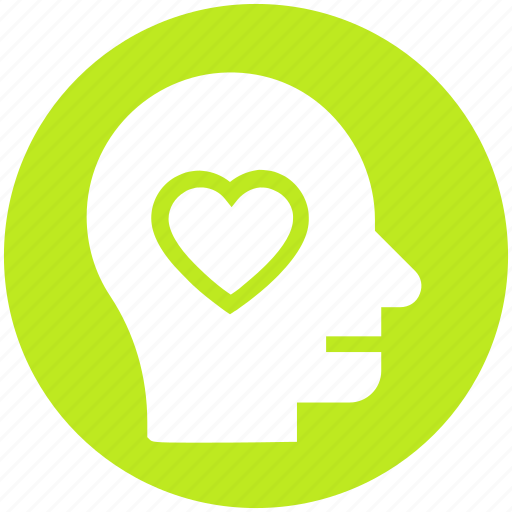 Emotion, head, heart, love, loving, mind, thinking icon - Download on Iconfinder
