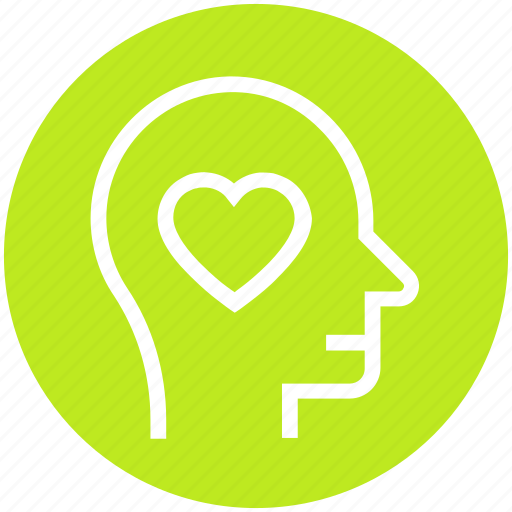 Emotion, head, heart, love, loving, mind, thinking icon - Download on Iconfinder