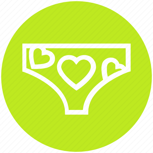 Heart, honeymoon, panties, sexy, underclothes, underwear, woman icon - Download on Iconfinder