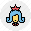 avatar, beauty, princess, princess crown, queen, wedding, woman
