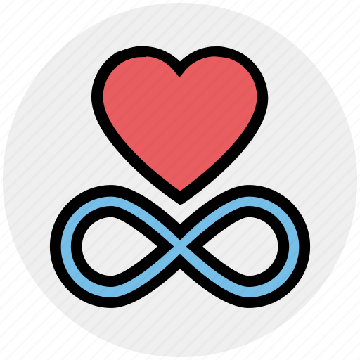 Eternal, favorite, heart, infinity, limitless, love, passion icon - Download on Iconfinder