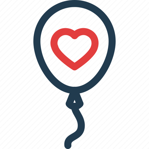 Balloon, day, heart, love, valentine, valentines icon - Download on Iconfinder