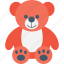 teddy, teddy bear, toy, toy teddy, valentine gift 
