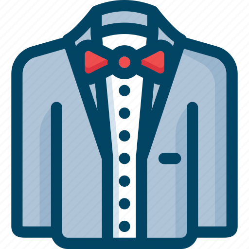Bow, clothing, groom, man, suit, wedding icon - Download on Iconfinder