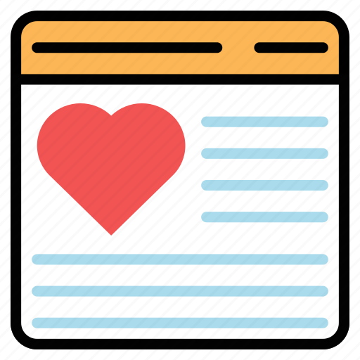 Calendar, date, day, event, letter, template, valentine icon - Download on Iconfinder