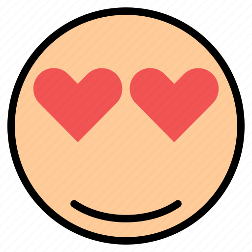 Emoji, emoticon, face, happy, love, smile icon - Download on Iconfinder
