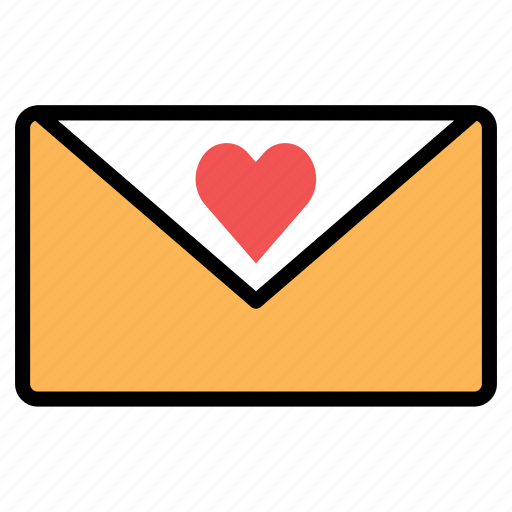 Heart, like, love, mail, romance, valentines icon - Download on Iconfinder