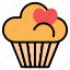 bakery, cake, cupcake, dessert, item 