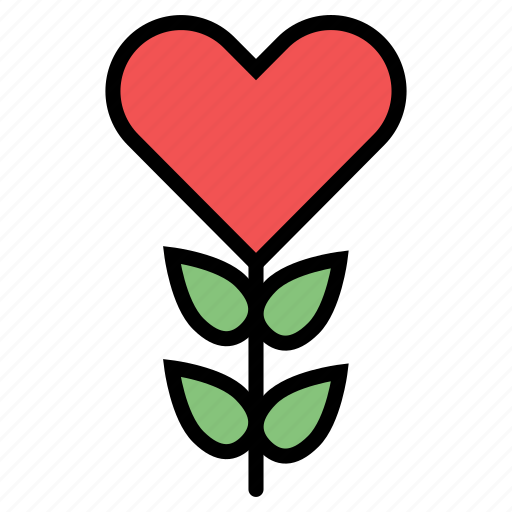 Candy, ecology, flower, gardening, heart, plant icon - Download on Iconfinder