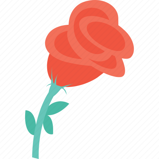 Blossom, flower, red rose, rose, rosebud icon - Download on Iconfinder