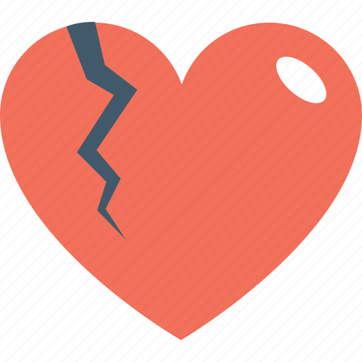 Breakup, broken heart, disheart, divorce, heartbreak icon - Download on Iconfinder